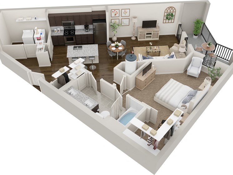 Tanger - A2 | 1,043 SQ FT